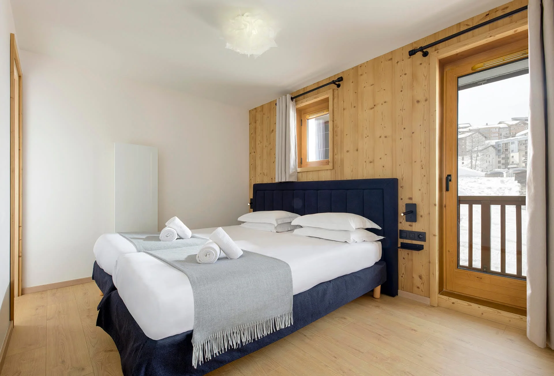 Chalet Isabelle Bedroom in Tignes