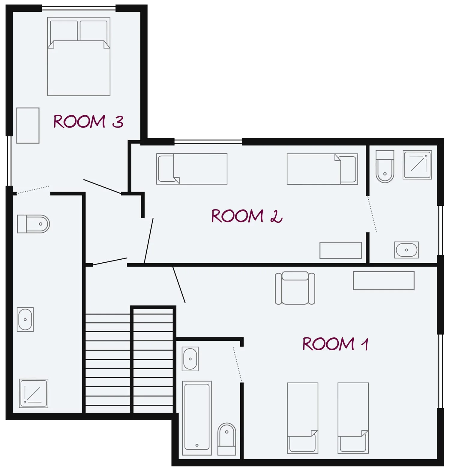 Chalet Alaska First Floor