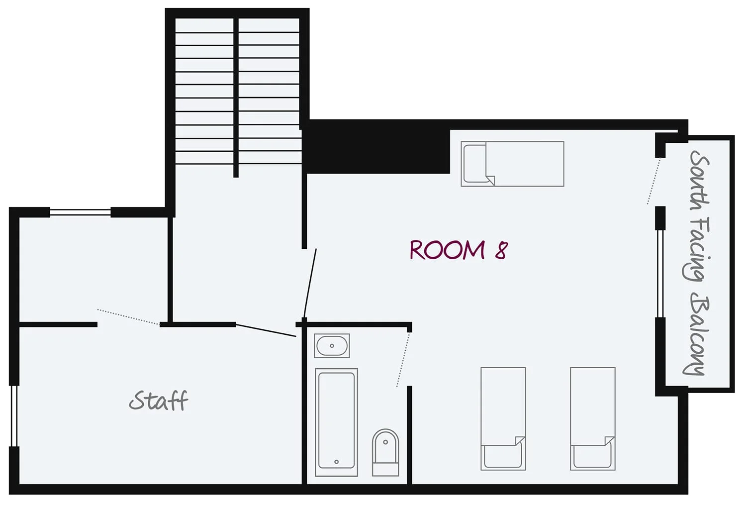 Chalet Alaska Fourth Floor