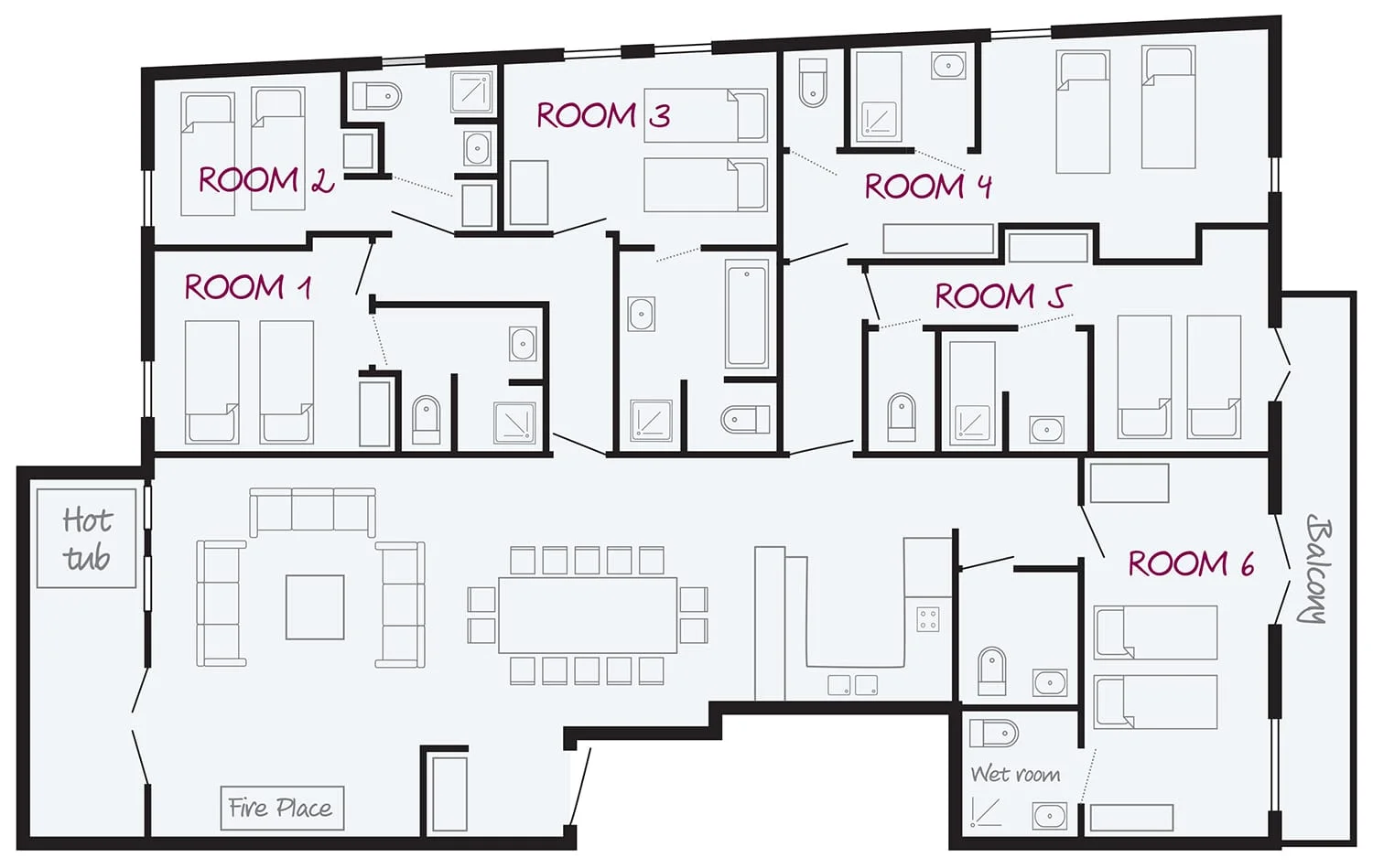 CHALET BRUNSWICK FLOOR PLAN