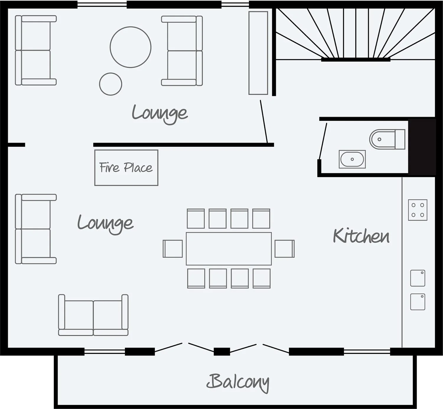 CHALET ISABELLE UPPER FLOOR