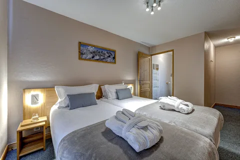 Val Thorens Orion Room. Chalet. Ski Chalet.