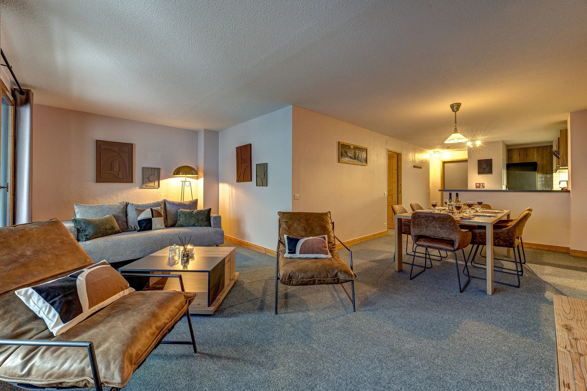 Chalet Orion Living Area. Ski chalet. chalet.
