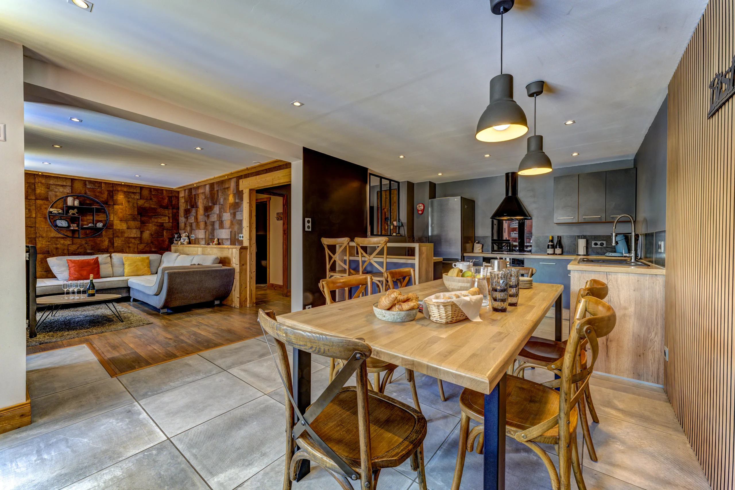 Chalet Petit Chardon Living Area, La Plagne