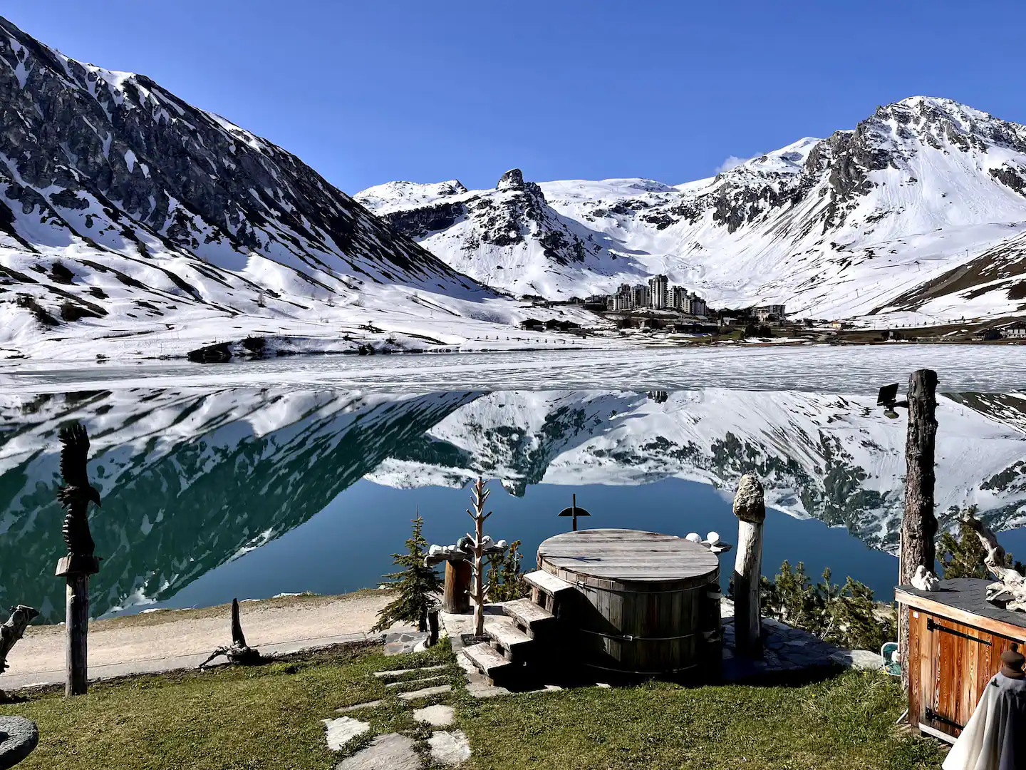 Chalet Lake Lodge, Tignes, Hot Tub