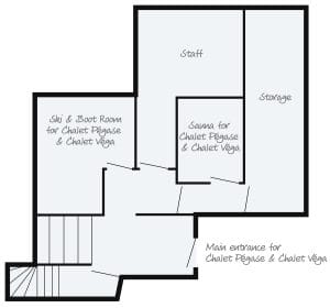 CHALET PEGASE GROUND FLOOR