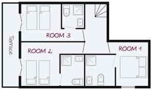 CHALET PEGASE LOWER FLOOR
