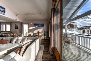 Chalet Pegase Living Area