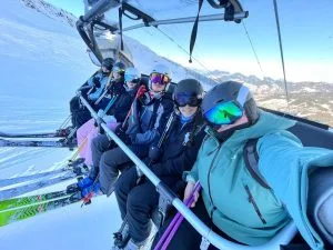 Ski Lift Selfie