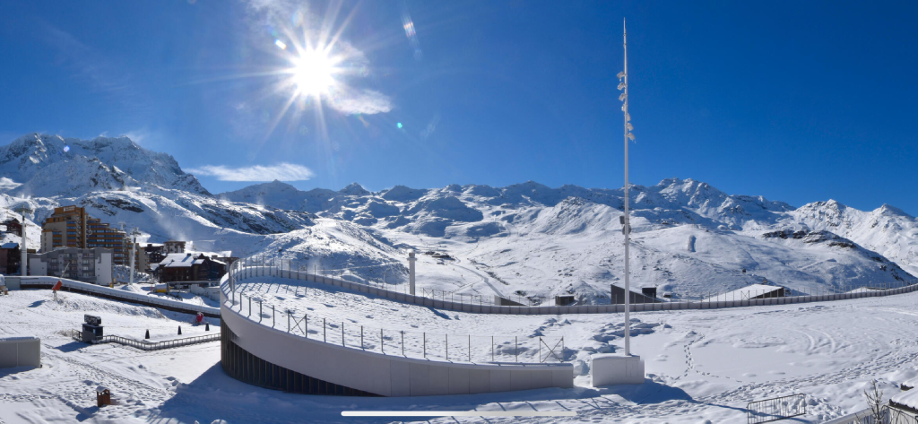 map of the three valleys