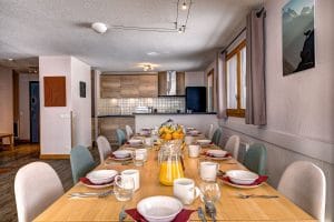 Self Catered Chalet Breakfast